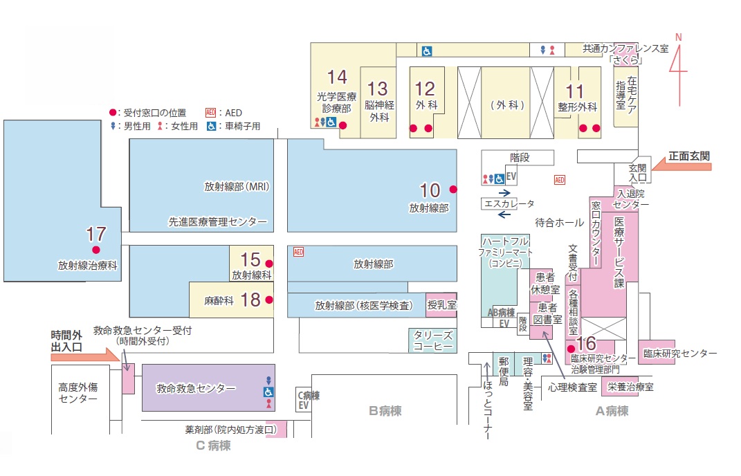 病棟案内図1F_202511 病棟案内図1F_202511