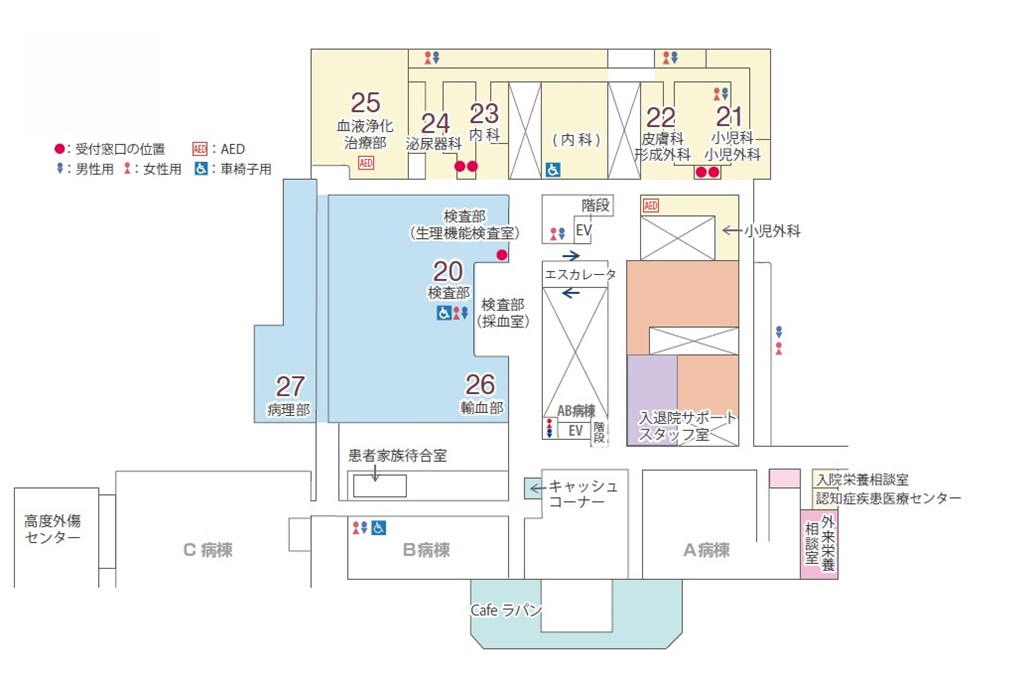 病棟案内図2F_202511 病棟案内図2F_202511