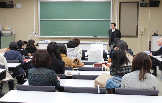 医学部長から研修参加者へ激励のあいさつ 医学部長から研修参加者へ激励のあいさつ