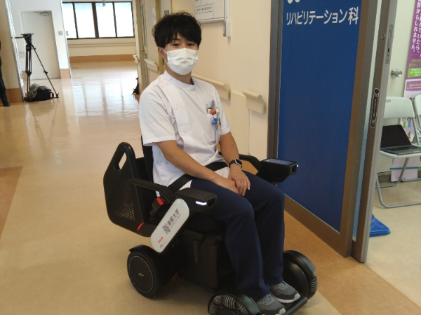 乗車体験の様子