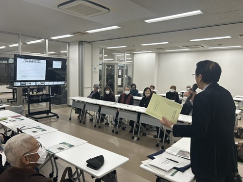 浜田での講演会の様子 浜田での講演会の様子