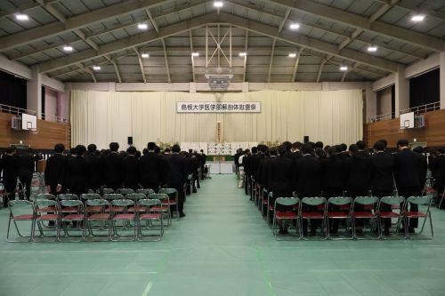 慰霊祭祭壇