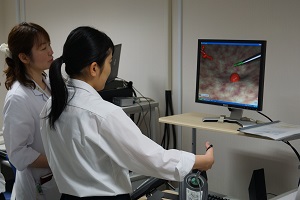 腹腔鏡手術シュミレーション 腹腔鏡手術シュミレーション