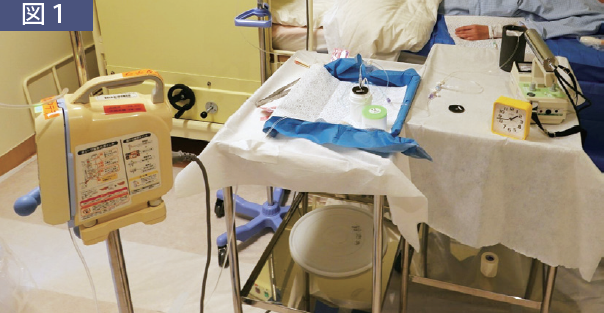 治療中の様子 治療中の様子