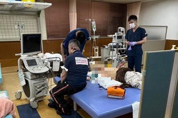 活動の様子（立脇看護師2）