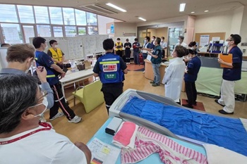 活動の様子（遠藤看護師）